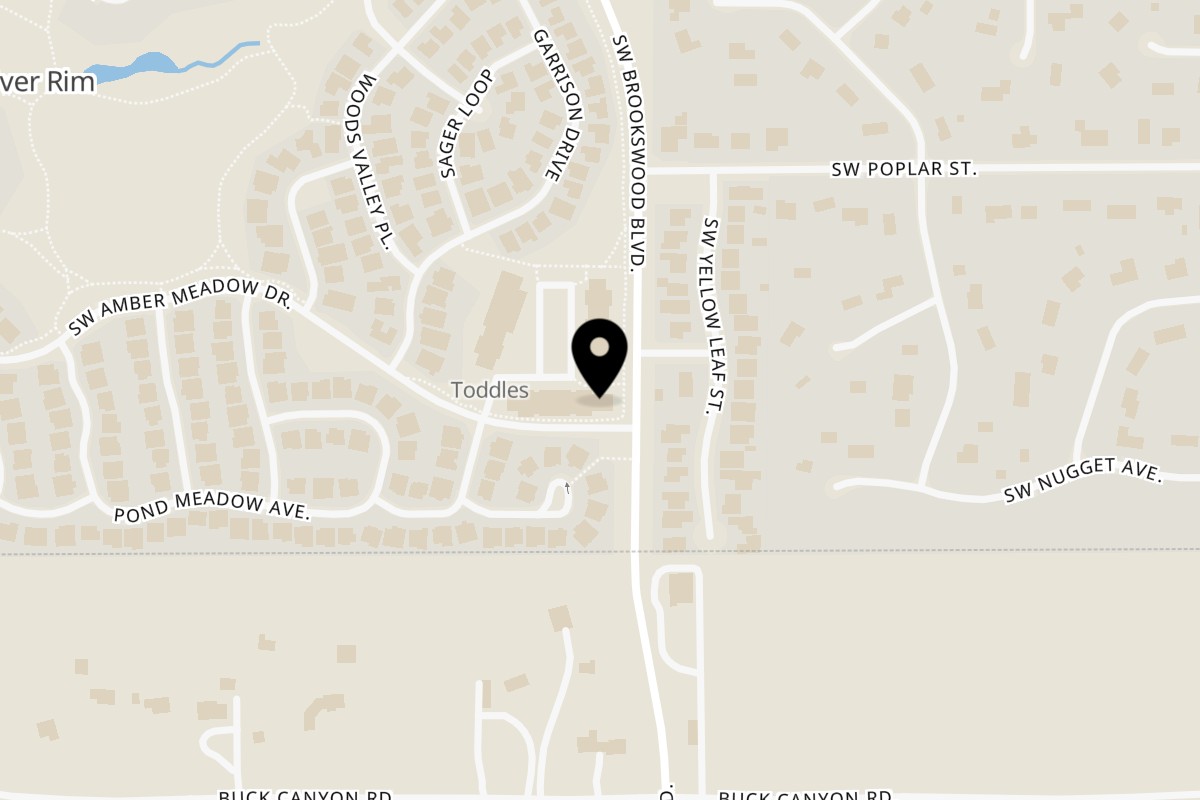 Map showing the location of JIA Asian Street Kitchen on 19570 Amber Meadow Dr #100 in Bend